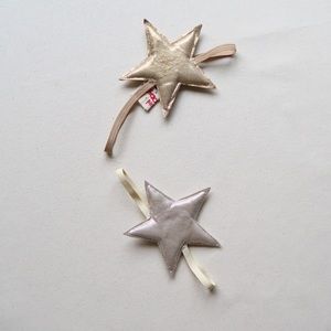 3pc of Siaomimi star hairband (one silver + two Gold)